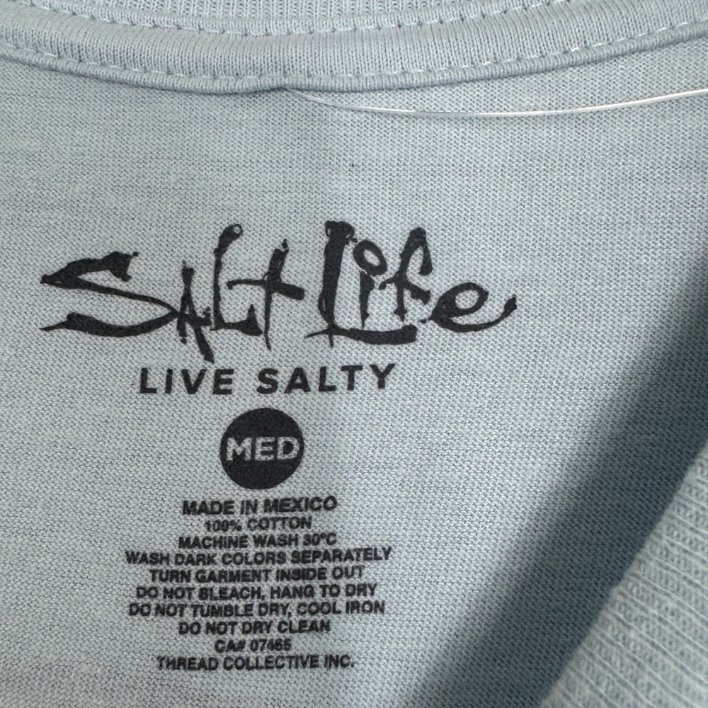 Bundle of 2 Salt Life Mens Long Sleeve Graphic T-Shirts Size Medium - Picture 9 of 10